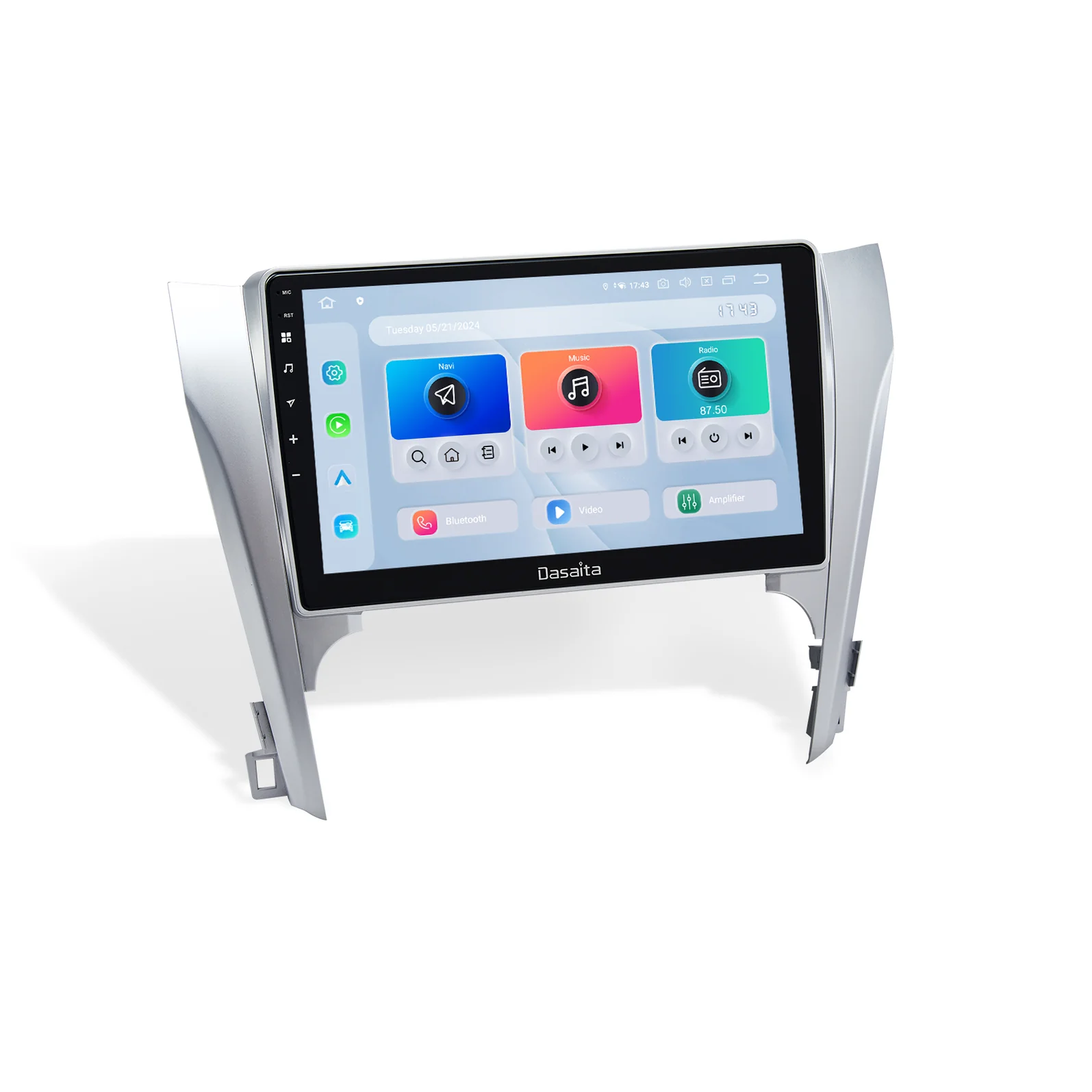 10.1 Inch Android 15 Car Radio For Toyota Camry 2012-2014 – Wireless Apple CarPlay & GPS